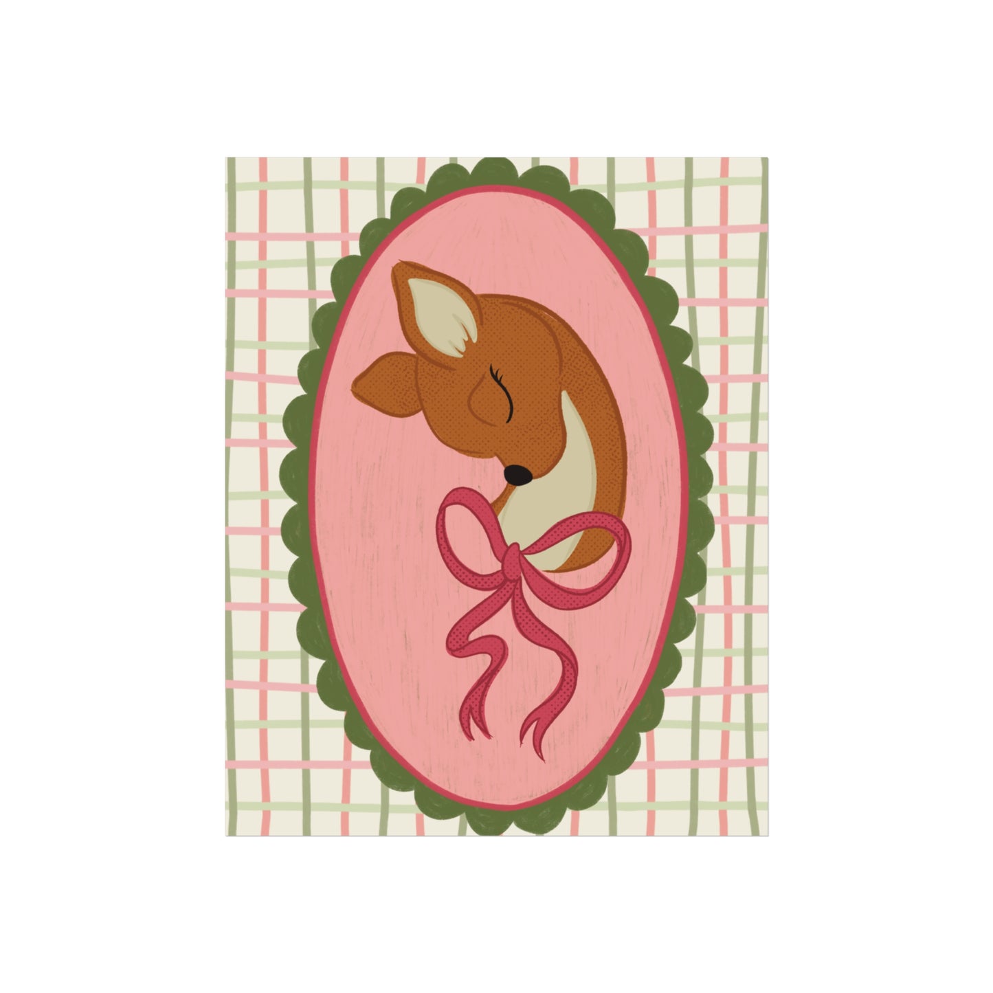 Coy Reindeer Wall Art