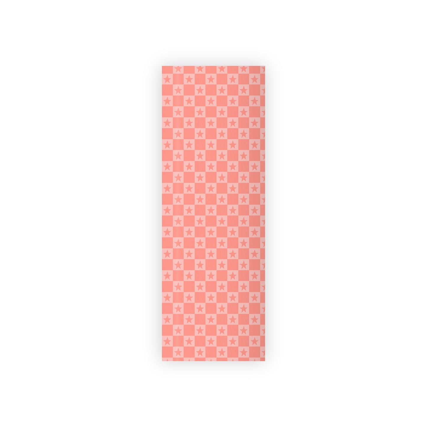 Check star wrapping paper roll