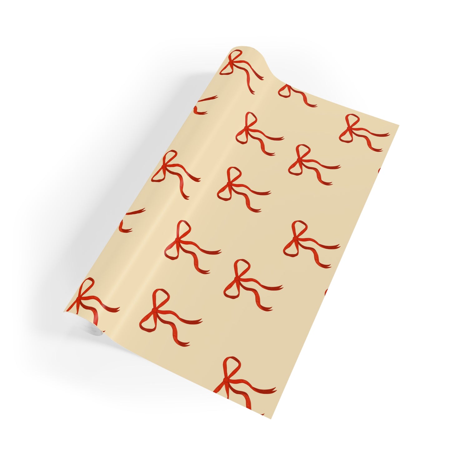 Bow wrapping paper sheets