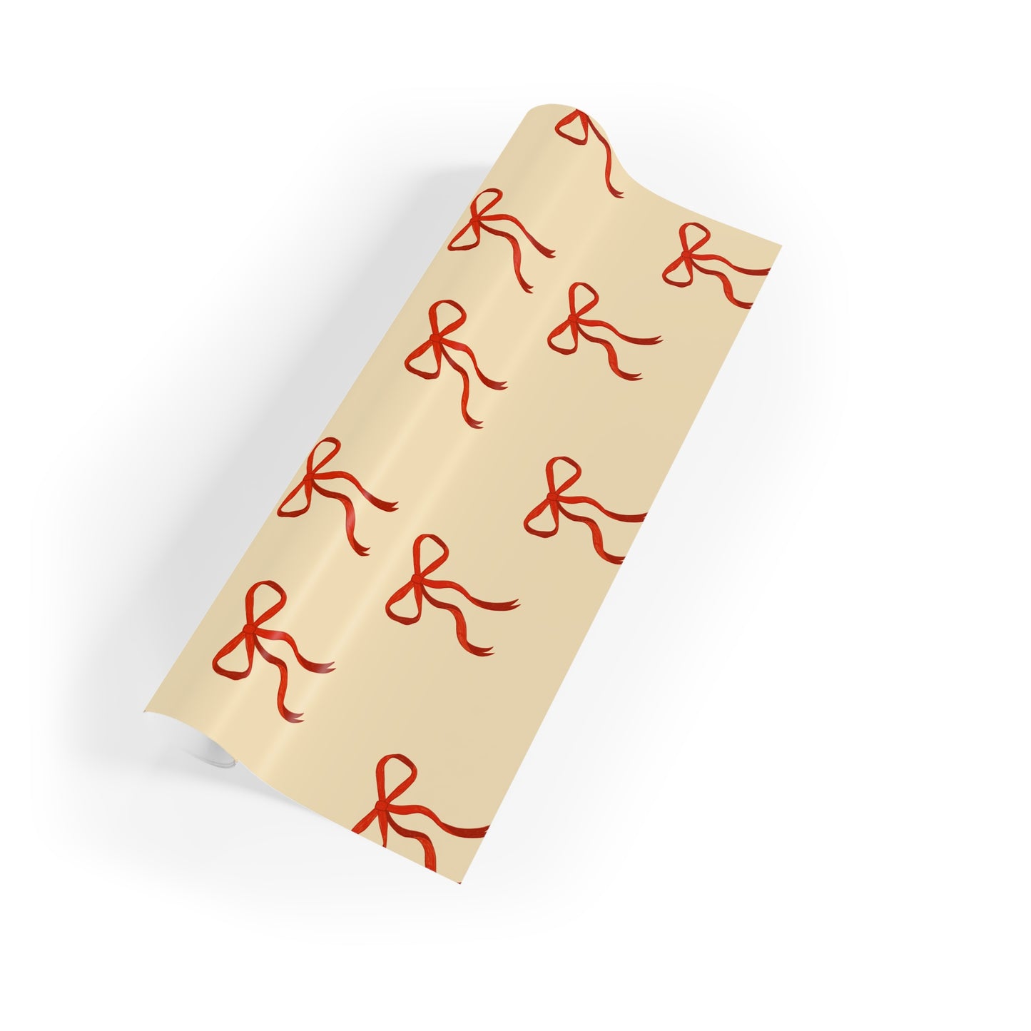 Bow wrapping paper sheets