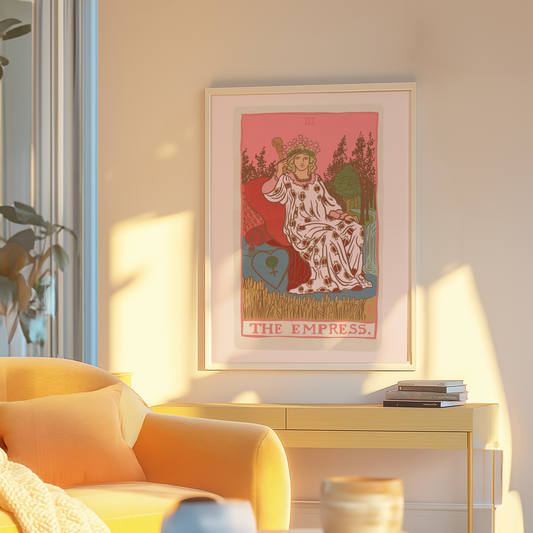 The Empress Tarot Card Wall Art