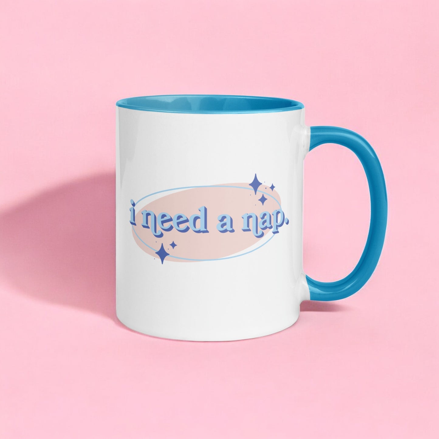 I Need a Nap – Cozy Coffee Mug for Tired Souls